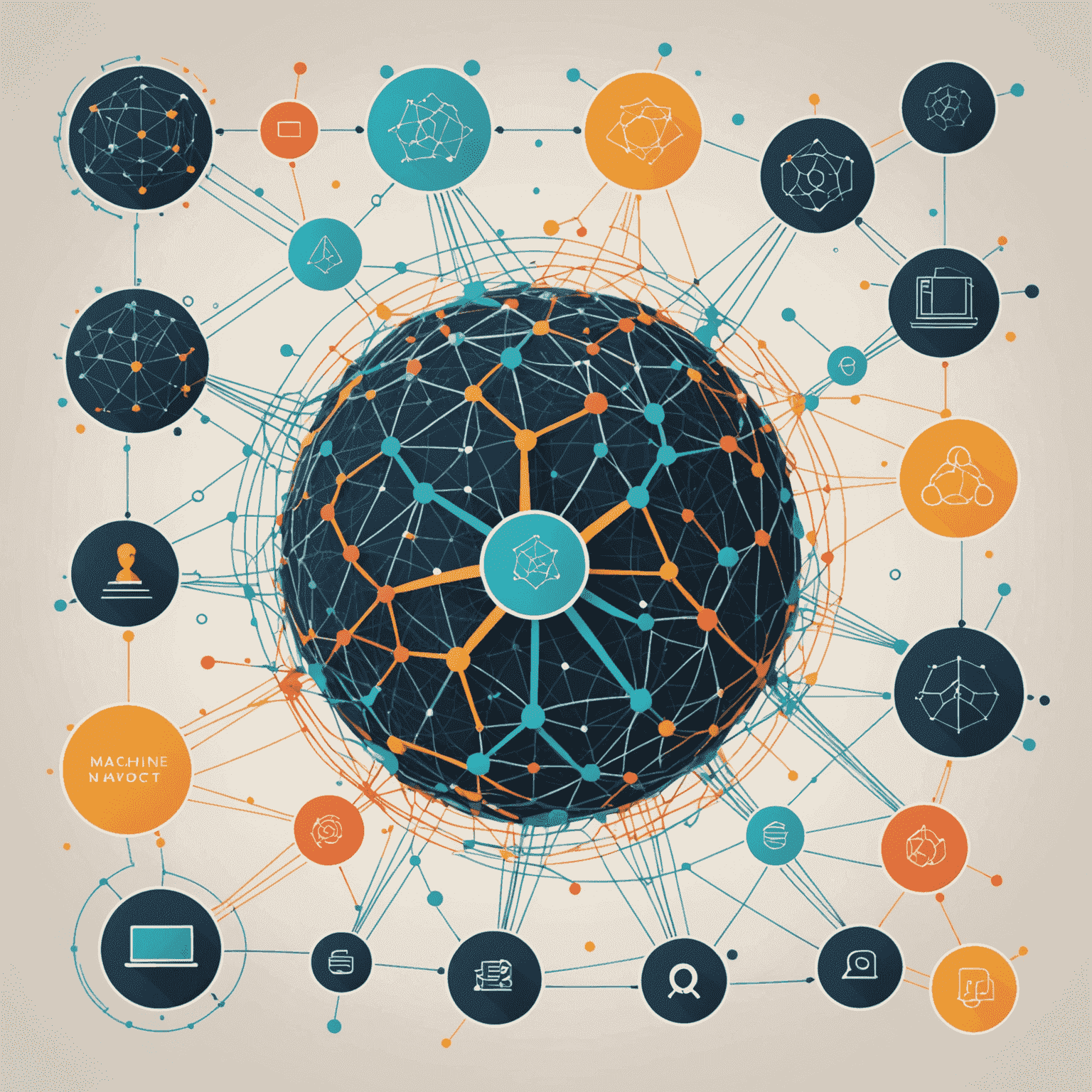 Ein Bild, das Neuronale Netzwerke, Datenvisualisierungen und Python-Code für Machine Learning zeigt